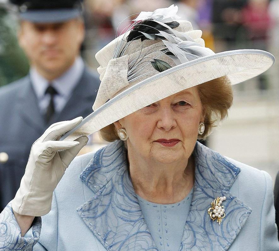 Margaret Thatcher leta 2010. Foto: Reuters