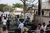 Foto. Bombni napad na francosko veleposlaništvo v Libiji