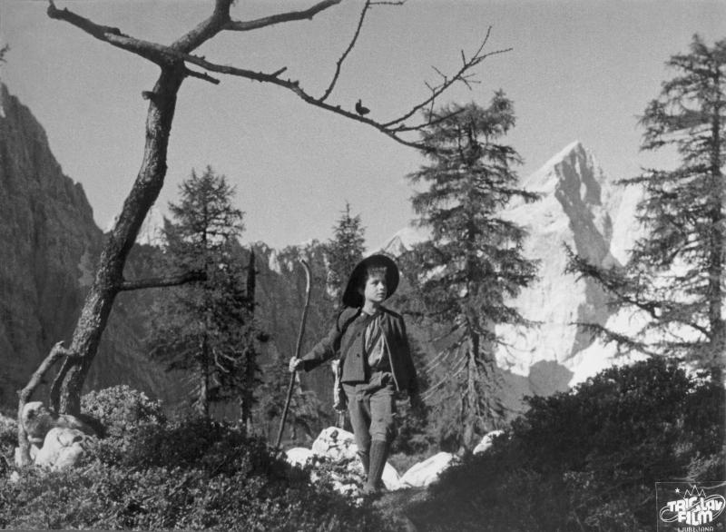 Jože Gale je leta 1951 knjižnega junaka Josipa Vandota in idilični svet slovenskih gora prvič ponesel v film. Foto: Slovenski filmski center