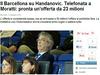Gazzetta: Handanović spet na radarju Barcelone