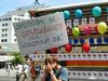 Foto: Parada ponosa v znamenju boja za enakopravnost in glasbe