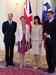 Foto: V Sloveniji britanski in japonski princ z ženama