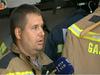 V natikačih iz ognja rešil dva potnika - Andrej Mrak postal slovenski junak