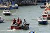 Huda nesreča v Benetkah: turista na gondoli zmečkal 'vaporetto'