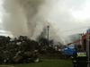 Nevaren požar na starem železju v Pivki pogašen