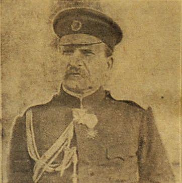General Radko Dimitrijev (1859–1918), poveljnik tretje armade in načelnik generalštaba bolgarske vojske. Objavil Slovenski ilustrovani tednik.