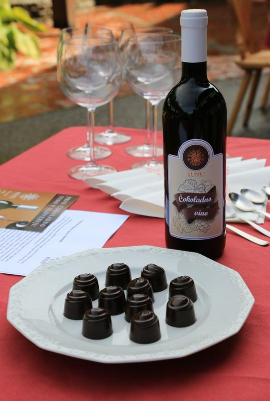 Prvo čokoladno vino pri nas so pridelali v Hiši trt, vina in čokolade Kunej. Foto: Goran Rovan