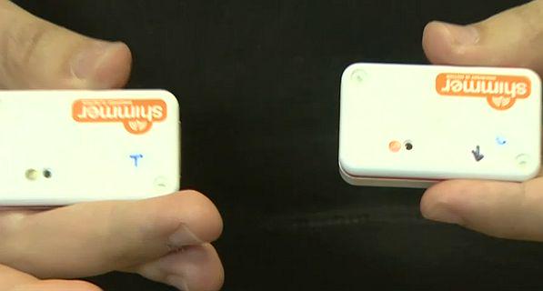 Sistem IJS-ja uporablja 2 senzorja za pospeške: eden na prsih, drugi na stegnu. Foto: 