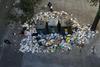 Foto: Stavka spremenila Madrid v veliko smetišče