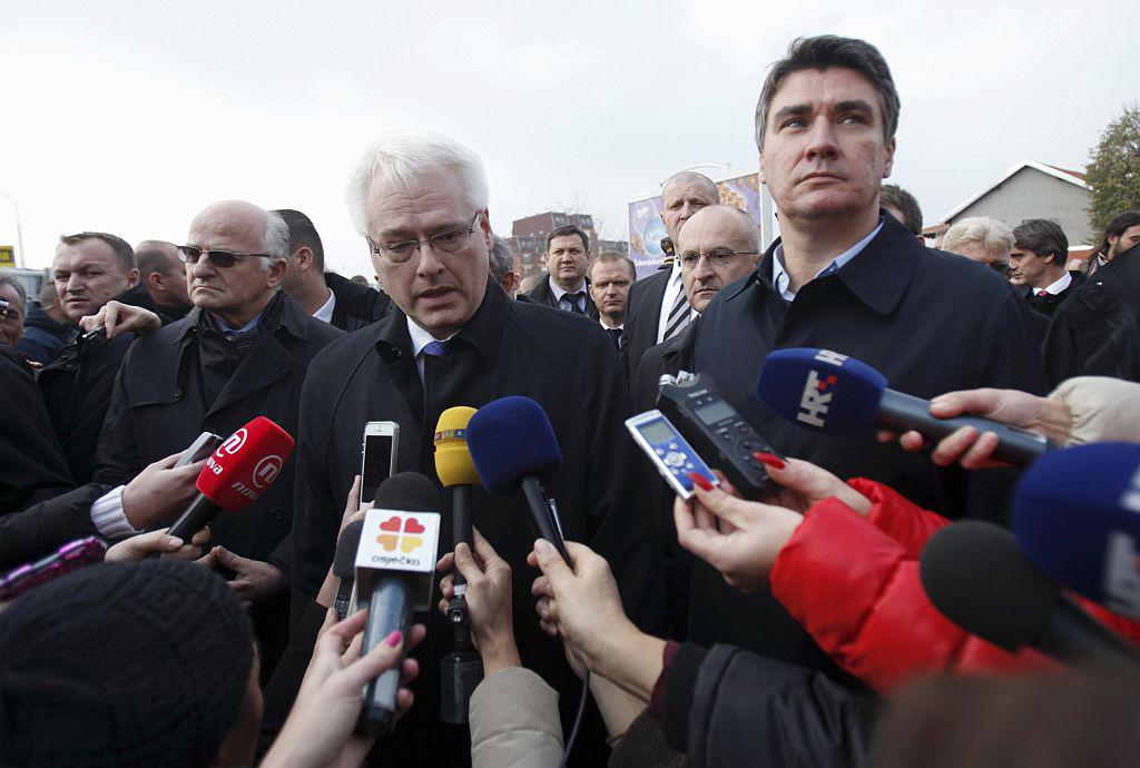Ivo Josipović in Zoran Milanović