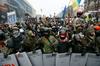 Središče Kijeva spet polno protivladnih protestnikov