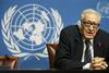 Odposlanec ZN-a v Siriji se je Sircem opravičil za propadel mirovni proces