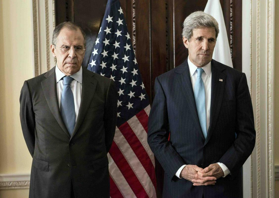 Lavrov in Kerry sta se pogovarjala pred nedeljskim referendumom o odcepitvi Krima od Ukrajine. Foto: Reuters