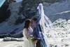 Foto: Poroči se z mano - na vrhu ledenika
