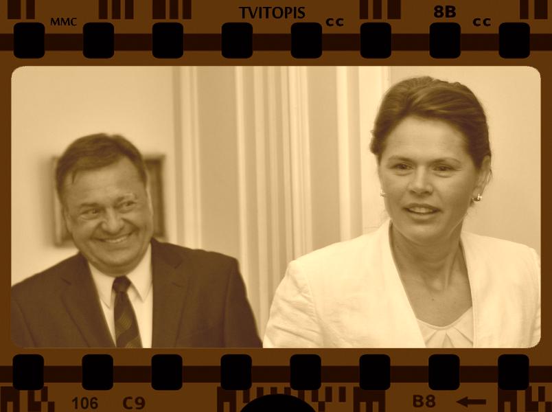 Kdo bo 25. aprila po kongresu stranke PS-ja bolj nasmejan: Zoran Janković ali Alenka Bratušek? Foto: MMC RTV SLO/BoBo
