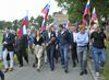 Hundreds demonstrate as Slovenian ex-PM starts prison sentence