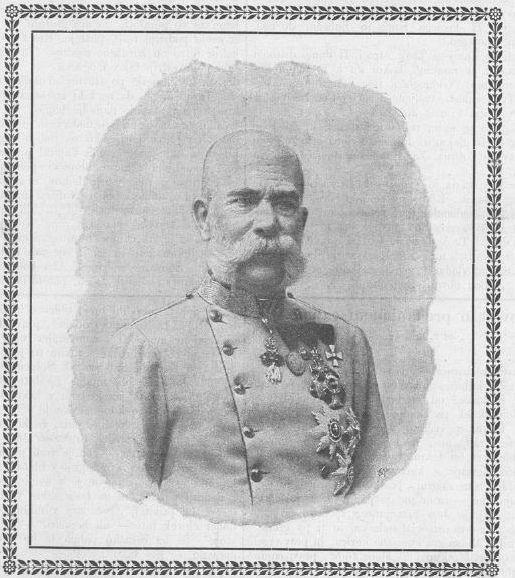 Cesar Franc Jožef I. (1830–1916). Objavil Štajerc.