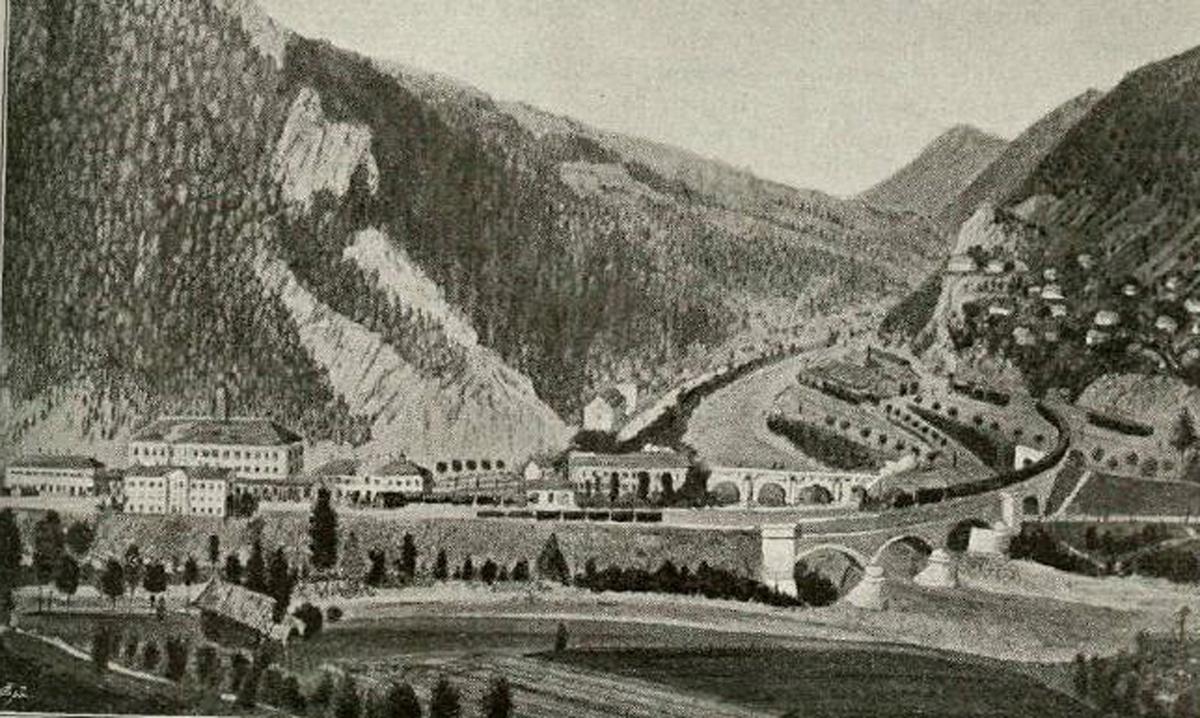 Zidani Most okoli leta 1897. Objavil Dom in svet.