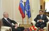 Meeting between President Pahor and President of the National Assembly