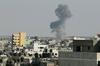 Izrael z napadi takoj odgovoril na palestinske rakete