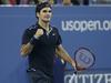 Brezhibni Federer nadaljuje svoj pohod proti 18. grand slamu