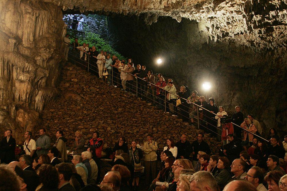 In the 17th century, Vilenica became the first tourist cave in Europe – and quite possibly the world. Foto: BoBo
