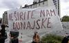 Foto: Proti širitvi Dunajske ceste tudi s protestnim shodom
