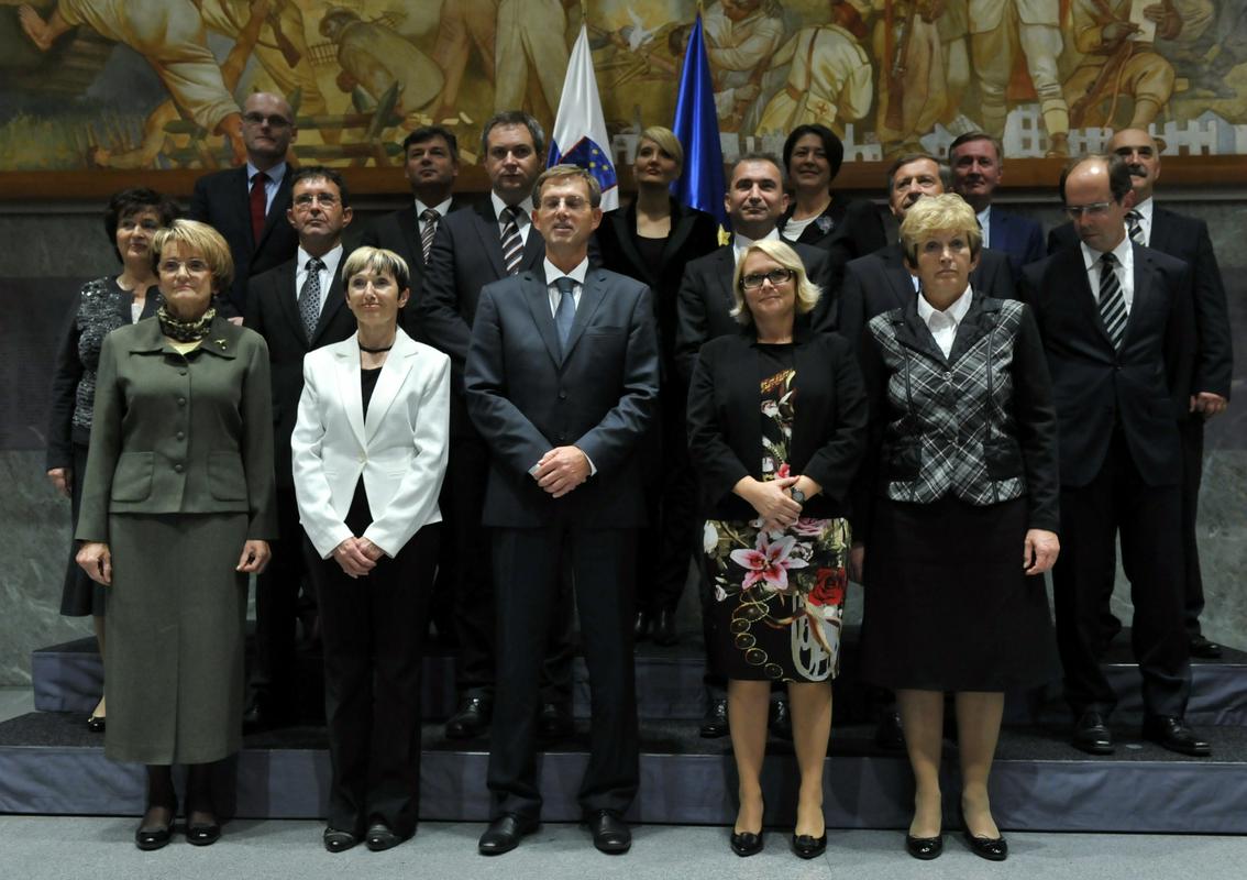 12. slovenska vlada je prisegla. Foto: BoBo