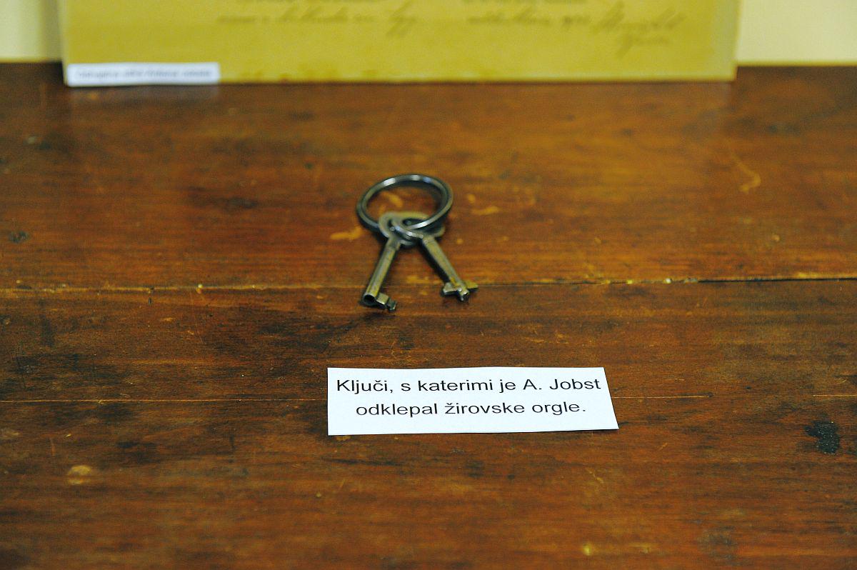Jobstovi ključi, ki jih je uporabljal leta in leta.
