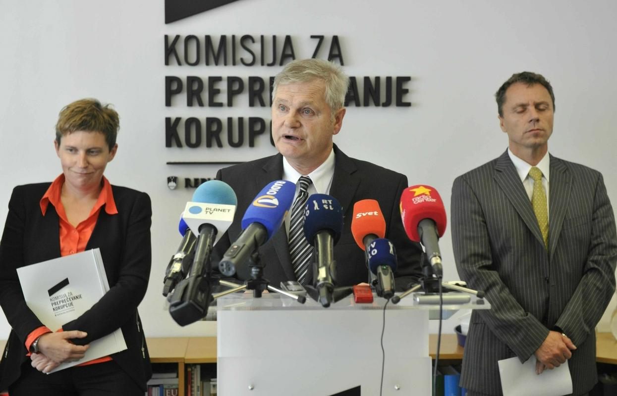 Boris Štefanec, Alma Sedlar in Igor Lomberger: KPK pričakuje od nove vlade, da relativno hitro predlaga spremembe pri boju proti korupciji, ki jih je v 15 točk strnil predhodni senat KPK-ja. Foto: BoBo