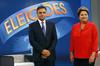 Brazilici izbirajo med Rousseffovo in Nevesom