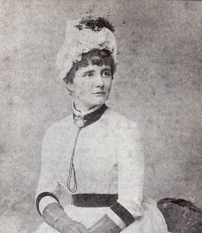 Vela Nigrinova (1862-1908 ), slavna srbska gledališka igralka slovenskega rodu. Foto: Arhiv avtorja