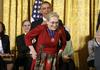 Foto: Obama ob nagradi Meryl Streep: 