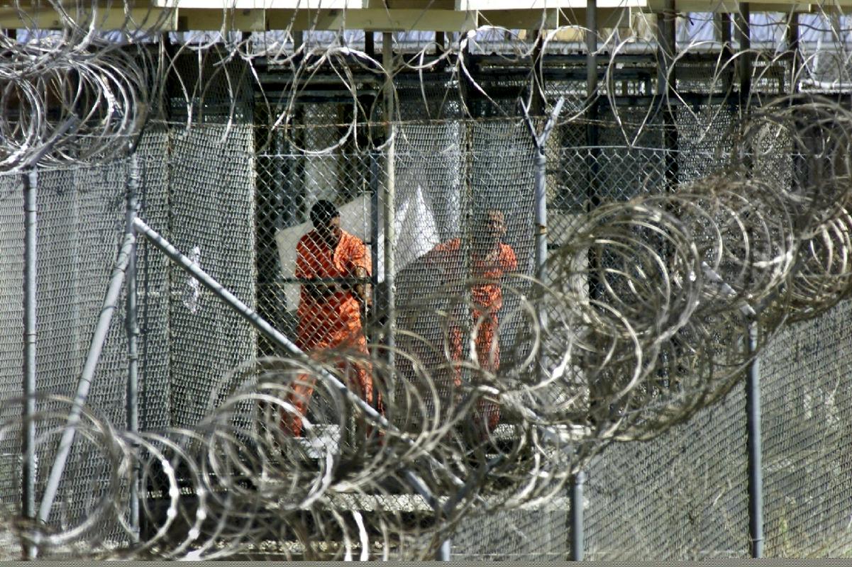 Prizor iz zapora za teroristične osumljence v Guantanamu. Foto: EPA