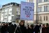 Foto: V Mariboru spet protest proti rezom v socialo in kulturo