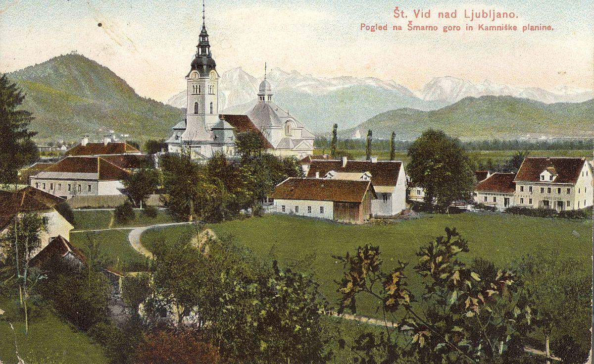 Šentvid nad Ljubljano, vas na katero je v letih 1914-18 legla smrtna mora.