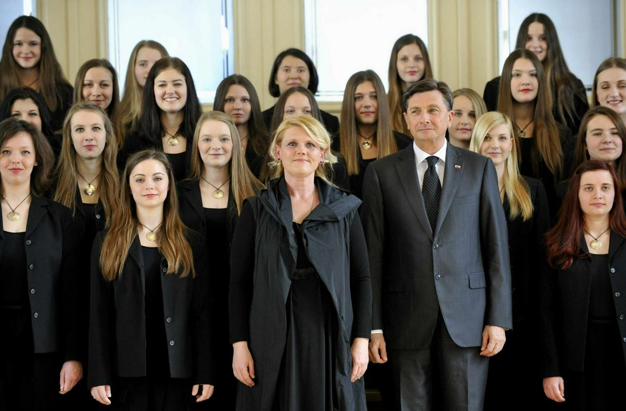 Ansambel Carmina Slovenica sestavlja približno 40 deklet, starih od 12 do 21 let. Foto: BoBo