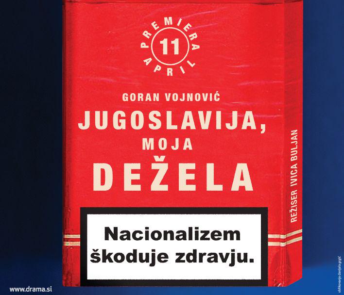 Tematiko soočanja z vojnimi zločini je Vojnović obdelal v romanu Jugoslavija, moja dežela, ki je bila tudi gledališka uspešnica, a se je z njeno uprizoritvijo lani v Banjaluki zapletlo. Tamkajšnje oblasti so jo ocenile kot protisrbsko. Foto: SNG Drama Ljubljana/Danijela Grgić