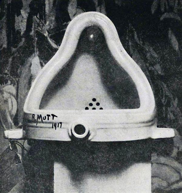 Marcel Duchamp: Fontana (1917) Foto: Wikipedia