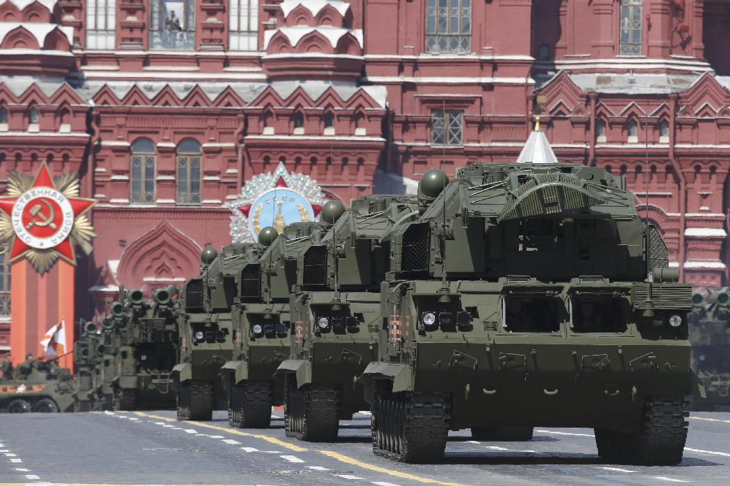Ruski razkaz vojaške moči. Foto: Reuters