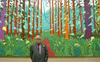 David Hockney: še vedno boemski upornik v času predmestne navadnosti