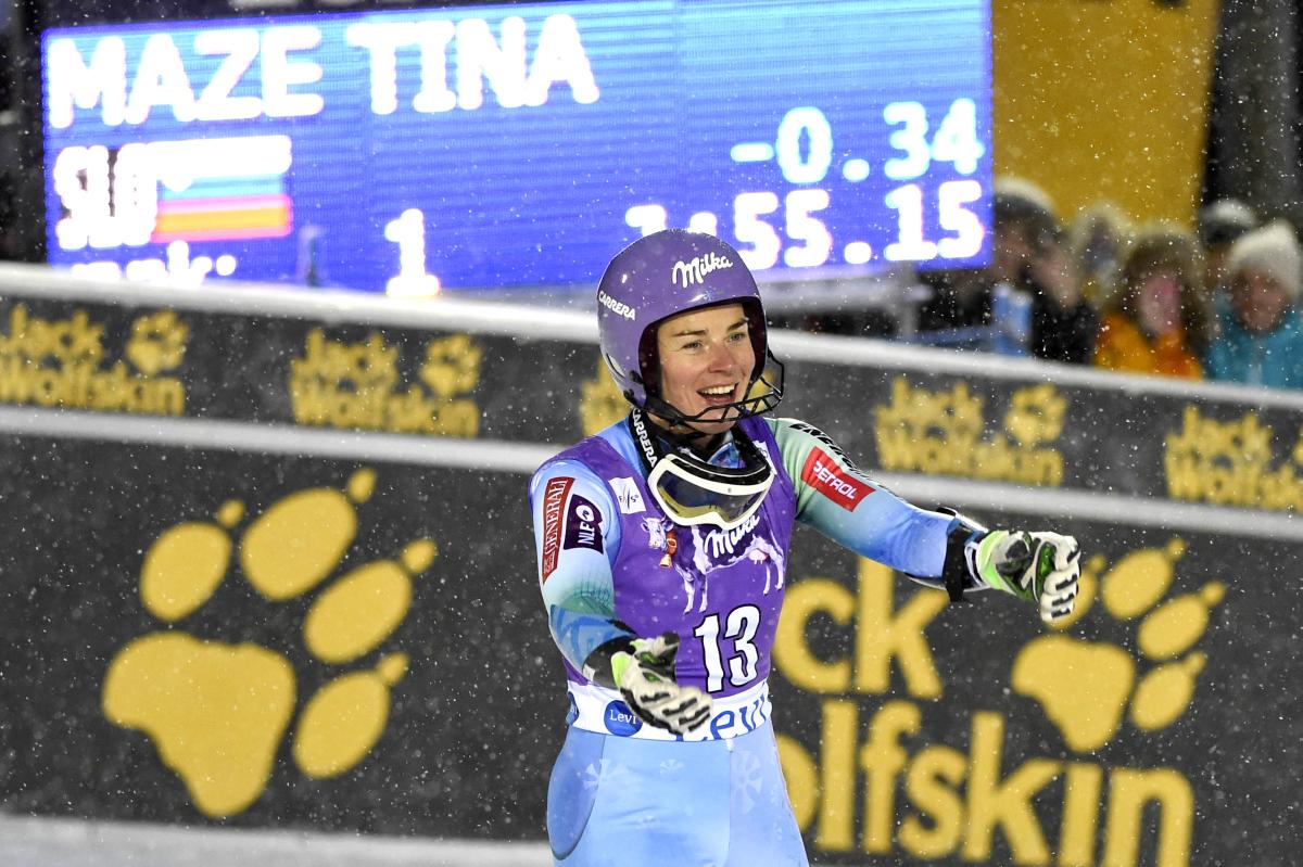 Tina Maze je na velikih tekmovanjih osvojila 13 medalj, v svetovnem pokalu pa je dobila dvakrat toliko tekem (26). Foto: EPA