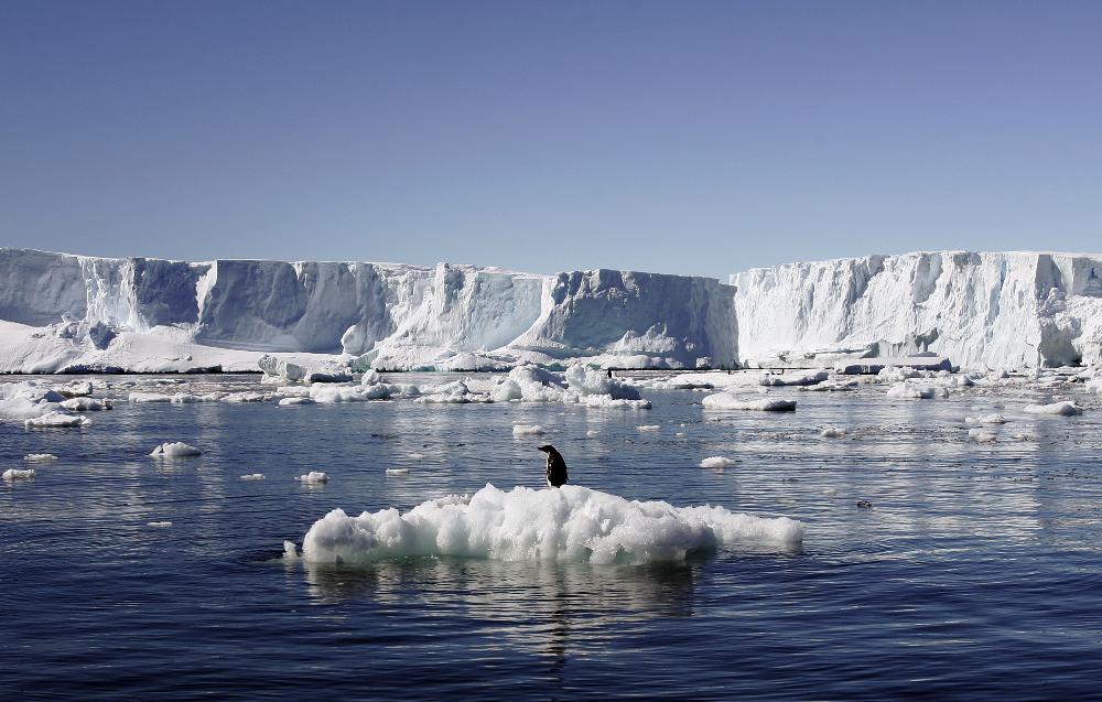 Večina ledu je pod morsko gladino. Foto: Reuters
