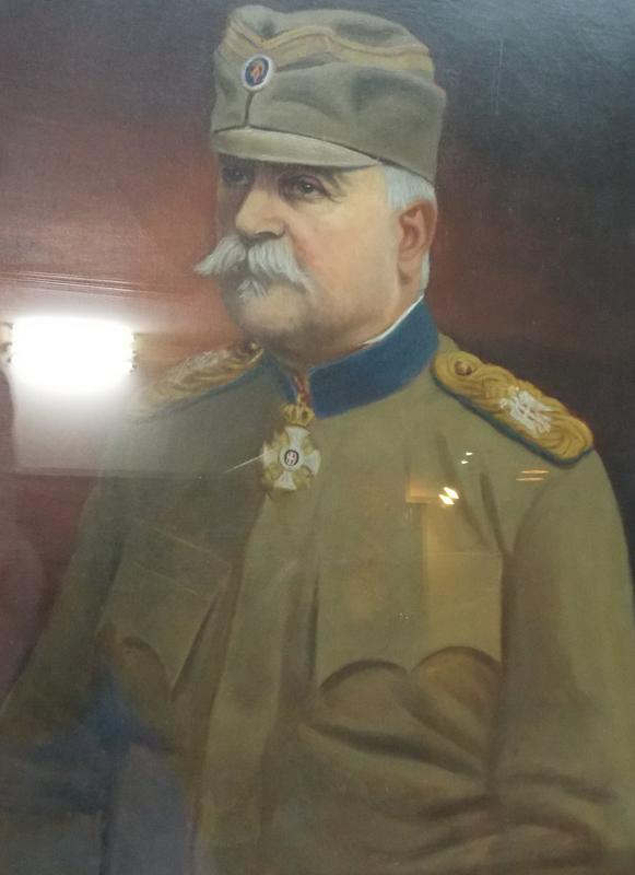 Vojvoda Stepa Stepanović, poveljnik srbske vojske v bitki na Ceru. Hrani Vojni muzej Beograd.
