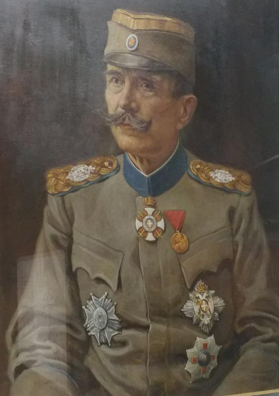 Vojvoda Petar Bojović je bil eden od poveljnikov srbske vojske. Hrani Vojni muzej Beograd.