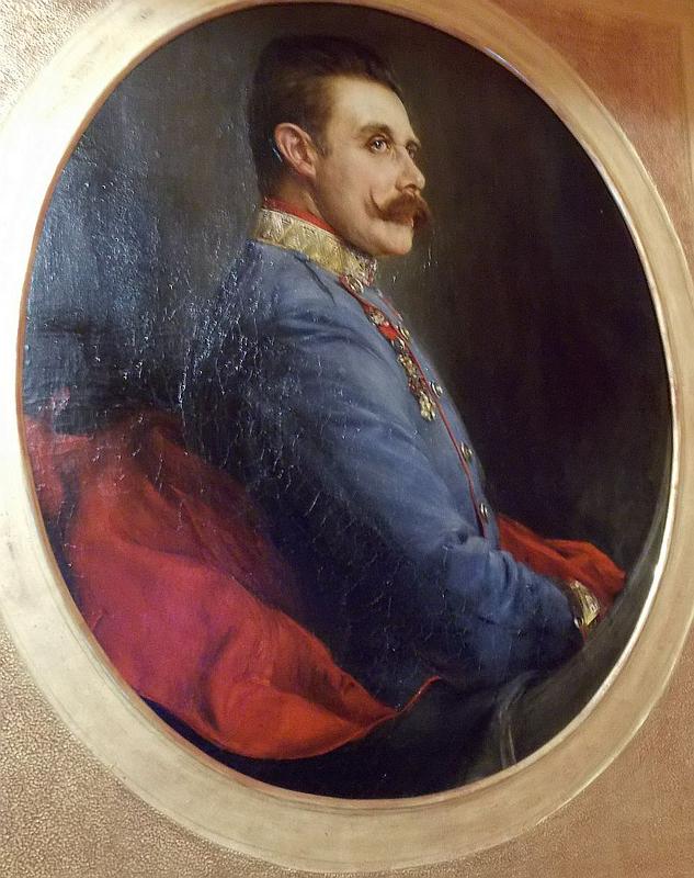 Prestolonaslednik Franc Ferdinand. Hrani Muzej vojne zgodovine Dunaj.