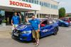 Honda civic tourer z rekordno nizko porabo