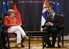 Angela Merkel: Članstvo Srbije v EU-ju bi zagotovilo mir na Balkanu