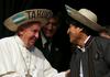 Papež prosil odpuščanja za zločine Cerkve nad ameriškimi staroselci