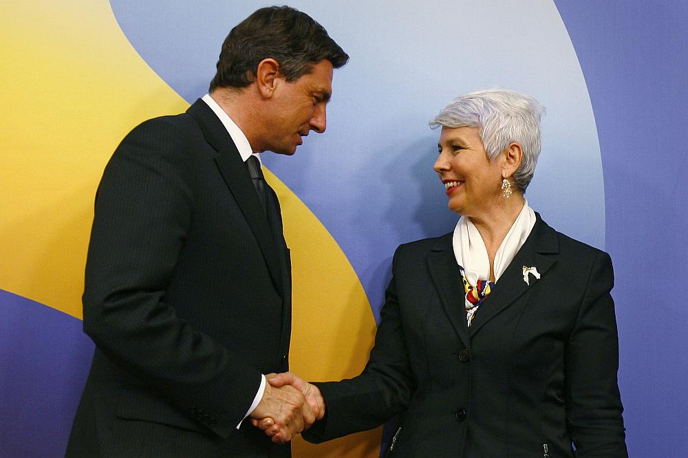 Borut Pahor in Jadranka Kosor